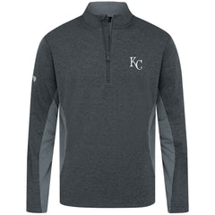 MLB Kansas City Royals Levelwear Waffle Insignia 2.0 Quarter-Zip Pullover