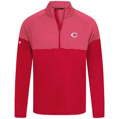 MLB Cincinnati Reds Levelwear Classic Stripes Insignia 2.0 Pullover