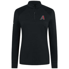 MLB Arizona Diamondbacks Levelwear Women's Power Insignia 2.0 Quarter-Zip Pullover Top