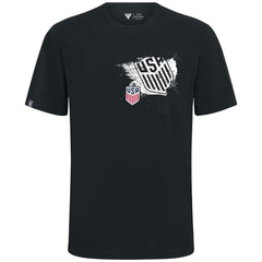 USMNT Levelwear Focal Blasted T-Shirt - Black
