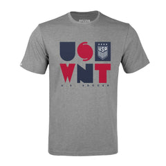 USWNT Levelwear Richmond Full On T-Shirt - Gray