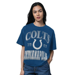 Starter Women's Oversized Hall of Fame T-Shirt - Indianapolis Colts