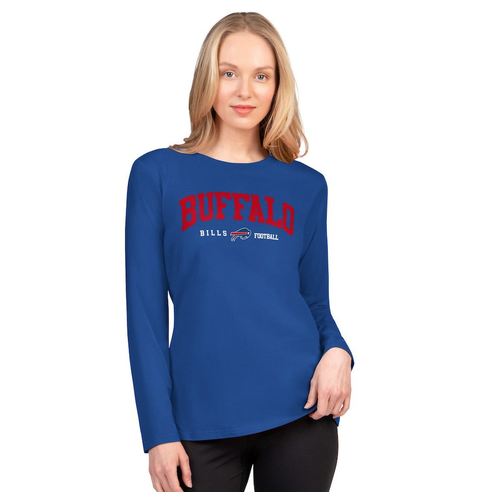 G-III 4Her by Carl Banks Women's Best Play Long Sleeve T-Shirt - Buffalo Bills