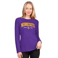 G-III 4Her by Carl Banks Women's Best Play Long Sleeve T-Shirt - Minnesota Vikings