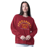 G-III 4Her by Carl Banks Women's Oversized Feud Sweatshirt - Washington Commanders