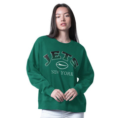 G-III 4Her by Carl Banks Women's Oversized Feud Sweatshirt - New York Jets