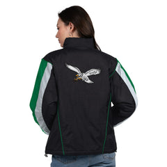 Starter Women's Thursday Night Gridiron Half-Zip Jacket - Philadelphia Eagles