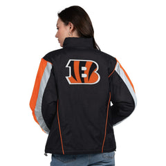 Starter Women's Thursday Night Gridiron Half-Zip Jacket - Cincinnati Bengals