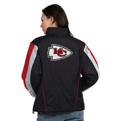 Starter Women's Thursday Night Gridiron Half-Zip Jacket - Kansas City Chiefs