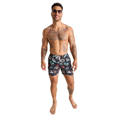 Chubbies The Neon 5.5" Classic Lined Swim Trunks - Miami Dolphins