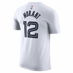 NBA Ja Morant Memphis Grizzlies Unisex 2025/26 City Edition Name & Number T-Shirt