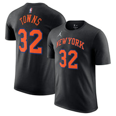 NBA Karl-Anthony Towns New York Knicks Jordan Brand Unisex Name & Number T-Shirt