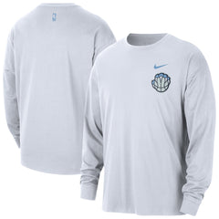 NBA Memphis Grizzlies 2025/26 City Edition Remix Essential Logo Long Sleeve T-Shirt
