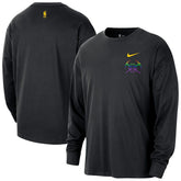 NBA Denver Nuggets 2025/26 City Edition Remix Essential Logo Long Sleeve T-Shirt sale