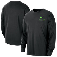 NBA New Orleans Pelicans 2025/26 City Edition Remix Essential Logo Long Sleeve T-Shirt