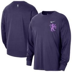 NBA Sacramento Kings 2025/26 City Edition Remix Essential Logo Long Sleeve T-Shirt