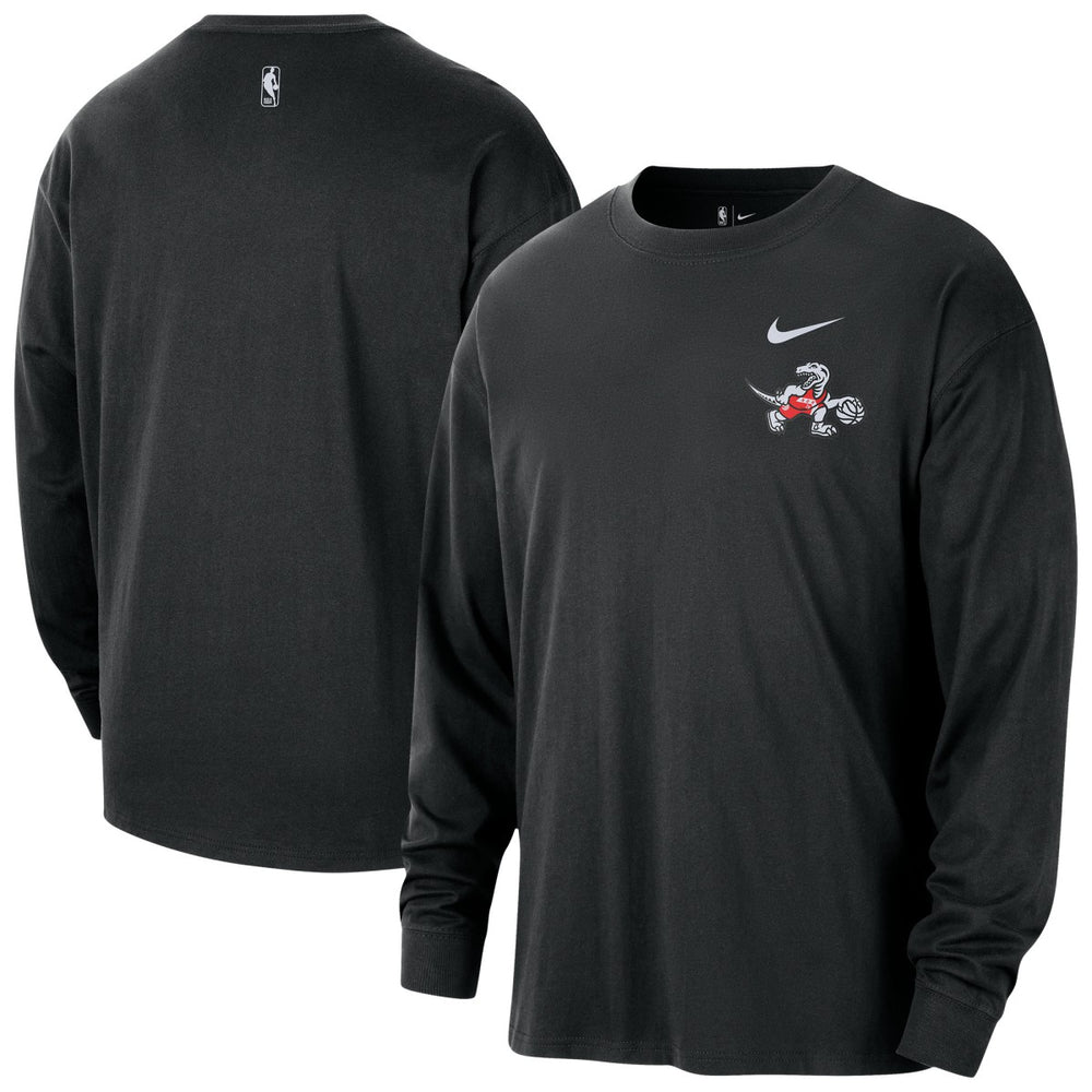 NBA Toronto Raptors 2025/26 City Edition Remix Essential Logo Long Sleeve T-Shirt
