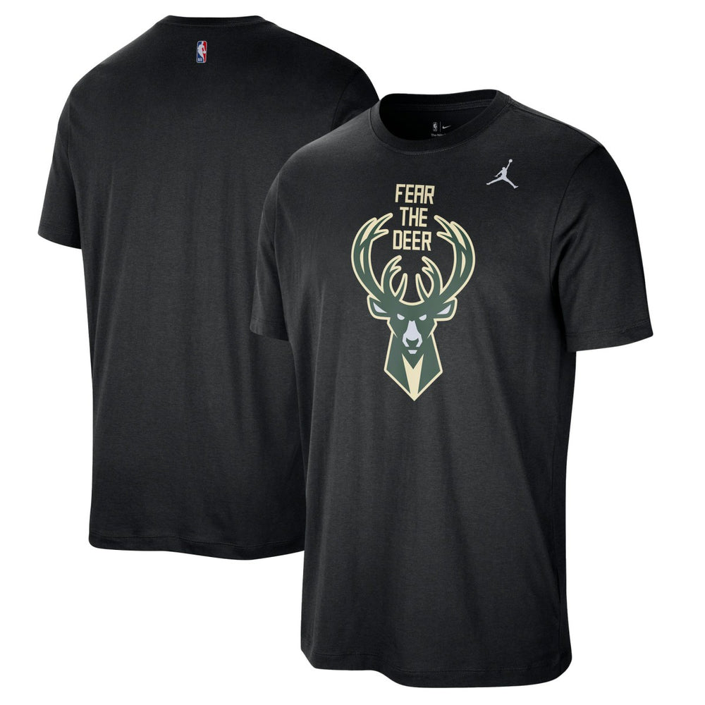 NBA Milwaukee Bucks Jordan Brand Statement Edition Essential T-Shirt