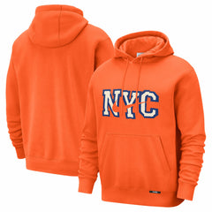 NBA New York Knicks 2025/26 City Edition Essential Logo Remix Hoodie