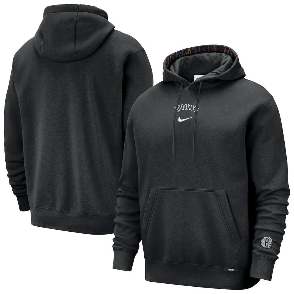 NBA Brooklyn Nets 2025/26 City Edition Courtside Remix Premium Hoodie