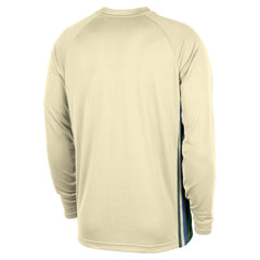 NBA Milwaukee Bucks 2025/26 City Edition Authentic Pregame Dri-FIT Long Sleeve Shooting T-Shirt