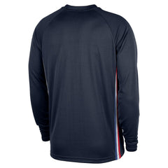 NBA Philadelphia 76ers 2025/26 City Edition Authentic Pregame Dri-FIT Long Sleeve Shooting T-Shirt