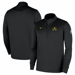 NBA Los Angeles Lakers 2025/26 City Edition Remix Authentic Coaches Dri-FIT Half-Zip Pullover
