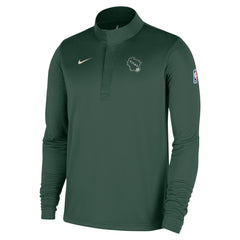 NBA Milwaukee Bucks 2025/26 City Edition Remix Authentic Coaches Dri-FIT Half-Zip Top
