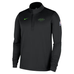 NBA New Orleans Pelicans 2025/26 City Edition Remix Authentic Coaches Dri-FIT Half-Zip Top