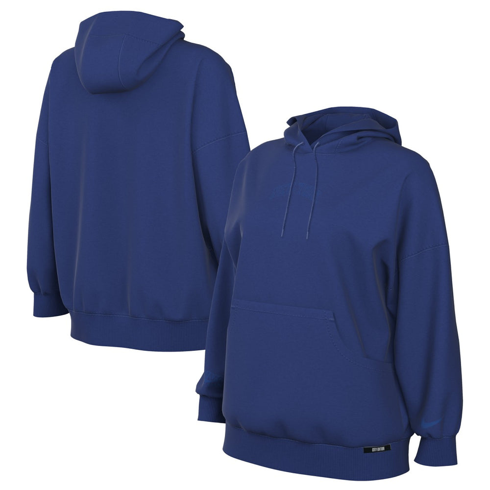 NBA New York Knicks Women's 2025/26 City Edition Remix Premium Fleece Hoodie