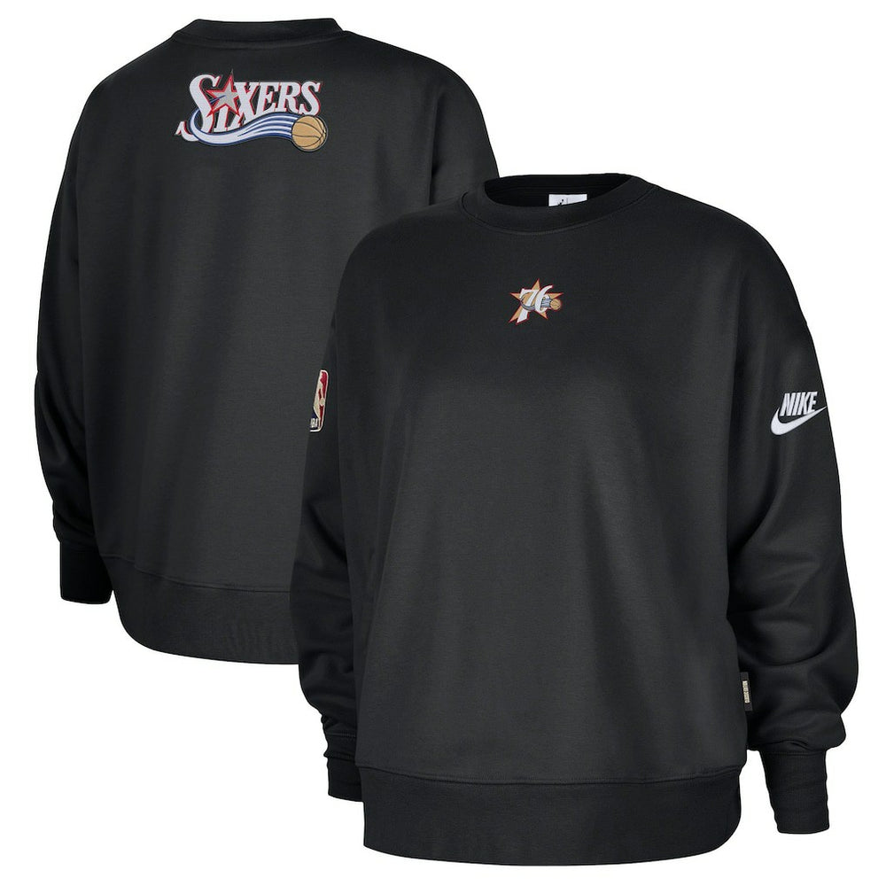 NBA Philadelphia 76ers Women's Classic Edition Hardwood Classics Premium Phoenix Fleece Sweatshirt