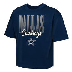 Outerstuff Girls Youth Big City Boxy T-Shirt - Dallas Cowboys