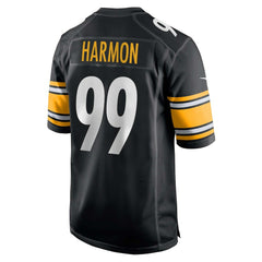 Derrick Harmon 2025 NFL Draft First Round Pick Game Jersey - Pittsburgh Steelers