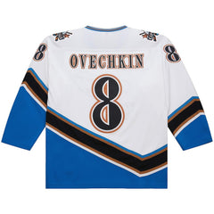 NHL White Alexander Ovechkin Washington Capitals Mitchell & Ness Big & Tall 2005/06 Power Play Jersey