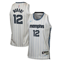 NBA Ja Morant Memphis Grizzlies Youth 2025/26 City Edition Swingman Jersey