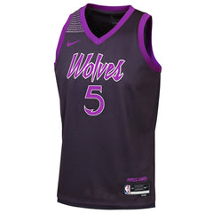 NBA Anthony Edwards Minnesota Timberwolves Youth 2025/26 City Edition Swingman Jersey
