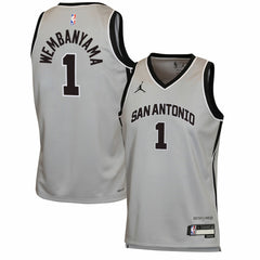 NBA Victor Wembanyama San Antonio Spurs Jordan Brand Youth Swingman Jersey