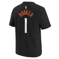 NBA Devin Booker Phoenix Suns Youth 2025/26 City Edition Name & Number T-Shirt
