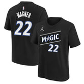 NBA Franz Wagner Orlando Magic Jordan Brand Youth Statement Edition Name & Number T-Shirt