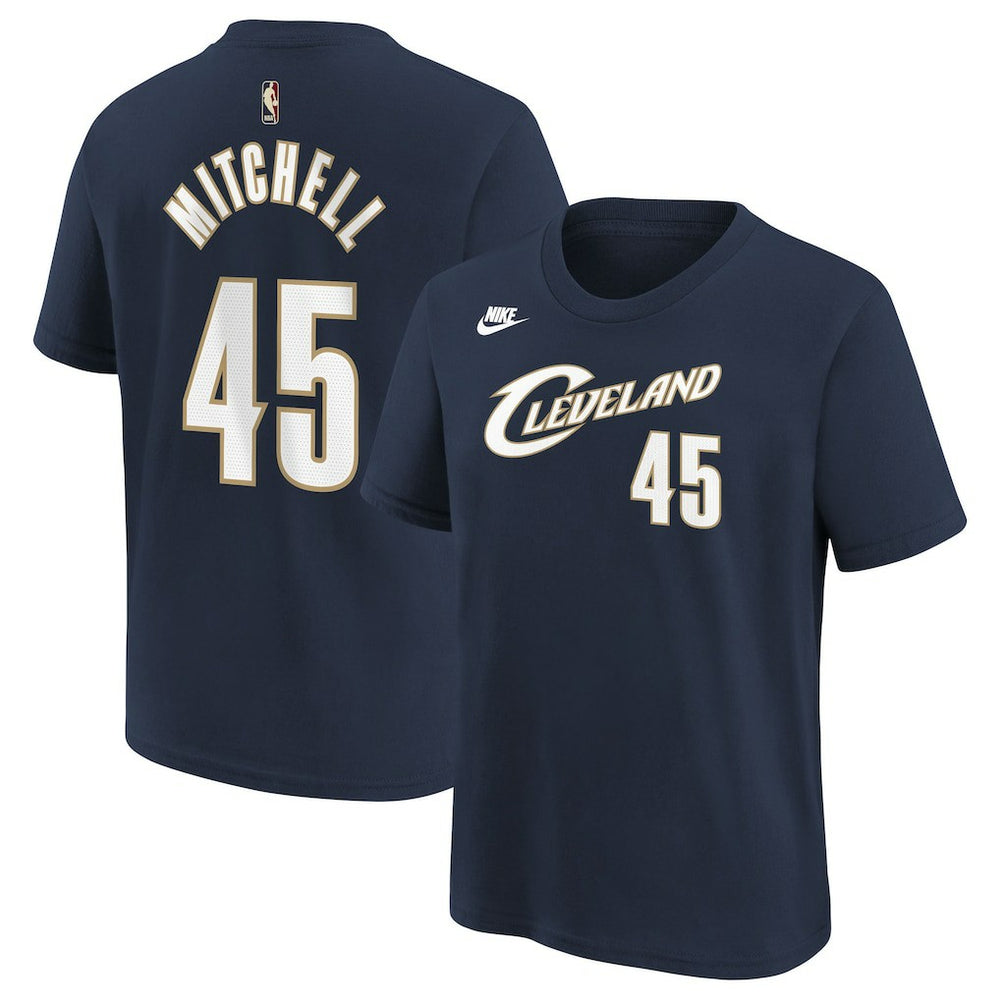 NBA Donovan Mitchell Cleveland Cavaliers Youth Name & Number T-Shirt sale