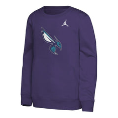 NBA Charlotte Hornets Jordan Brand Youth Courtside Statement Edition Sweatshirt
