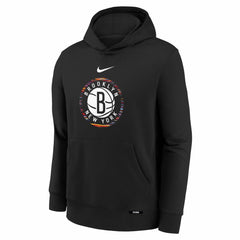 NBA Brooklyn Nets Youth 2025/26 City Edition Club Fleece Pullover Hoodie