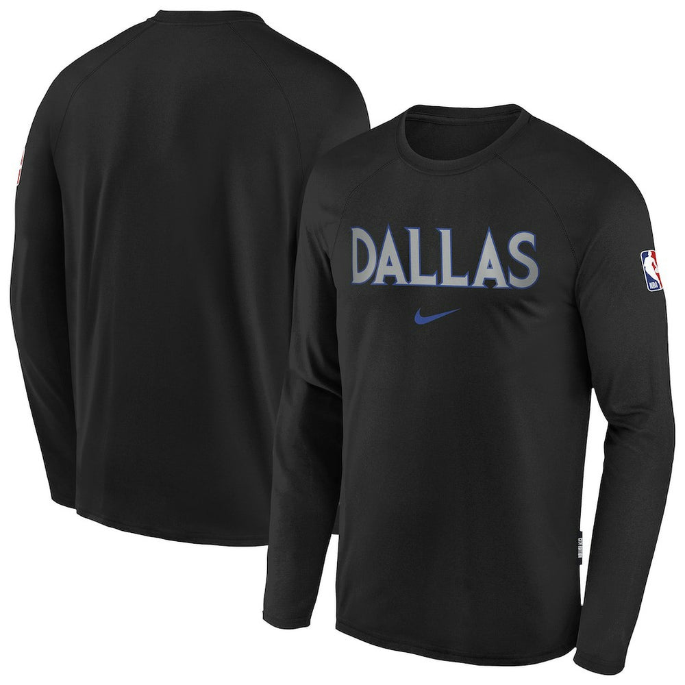 NBA Dallas Mavericks Youth 2025/26 City Edition Dri-Fit Long Sleeve Game Top sale