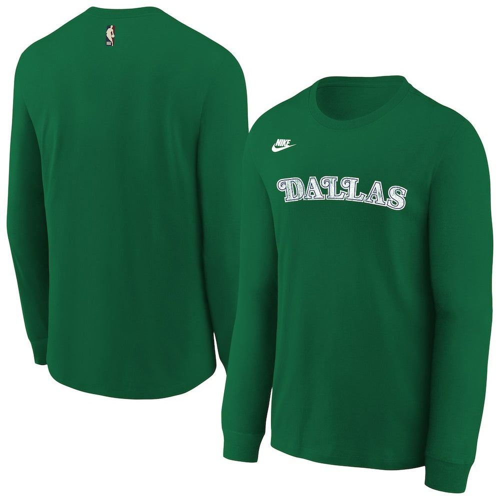 NBA Dallas Mavericks Youth Hardwood Classics Essential Logo Max90 Long Sleeve T-Shirt sale