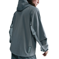 Barcelona Special Edition Full-Zip Woven Fleece Jacket - Nike Gray