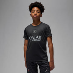 Paris Saint-Germain Jordan Brand Youth 2025/26 Strike Fourth Training Top - Jordan Black
