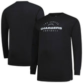 Big & Tall Coverage Scheme Long Sleeve T-Shirt - Los Angeles Chargers