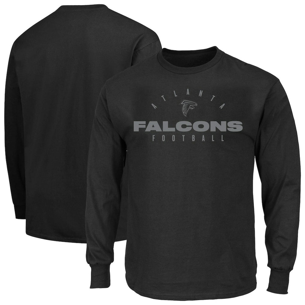 Big & Tall Coverage Scheme Long Sleeve T-Shirt - Atlanta Falcons