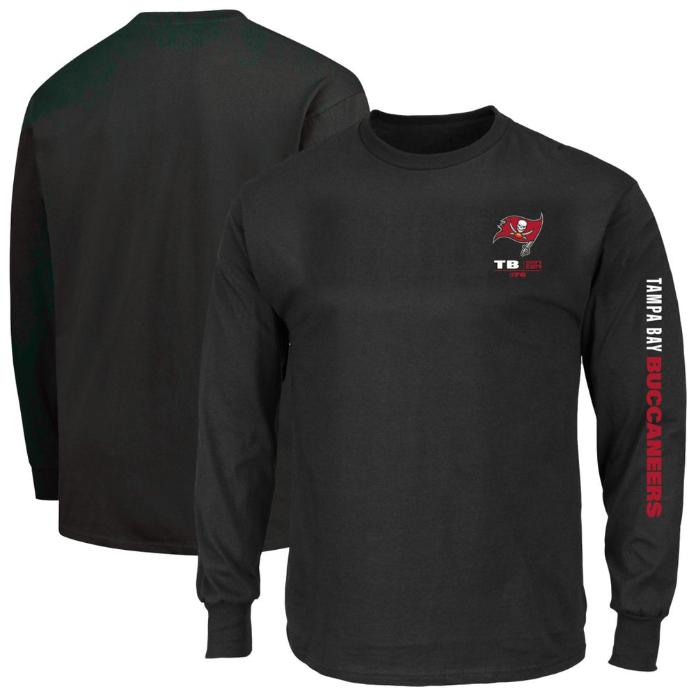 Big & Tall Clock Management Legacy Long Sleeve T-Shirt - Tampa Bay Buccaneers