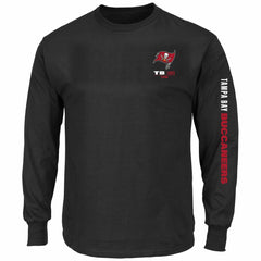 Big & Tall Clock Management Legacy Long Sleeve T-Shirt - Tampa Bay Buccaneers